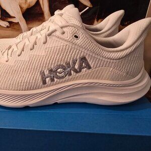 HOKA One One Solimar Running Shoes White 1123074 / WWH Mens US Size 10.5 NEW